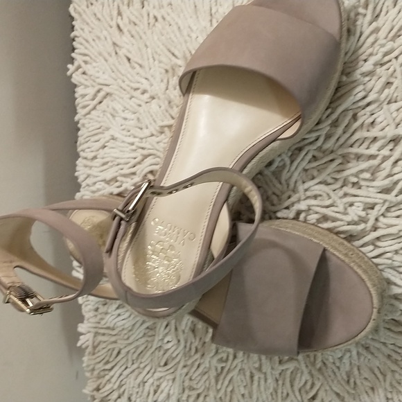 Vince Camuto Kathalia Platform Espadrilles Taupe - Picture 2 of 10